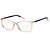 Óculos de Grau Tommy Hilfiger Jeans TJ 0020 -  54 - Rosa - Imagem 1