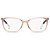 Óculos de Grau Tommy Hilfiger Jeans TJ 0020 -  54 - Rosa - Imagem 2