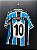 CAMISA DO GRÊMIO 2000 TRICOLOR ASTRA #10 - P - Imagem 2
