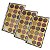 Paleta de Sombras 18 Cores Miss Rôse - Kit c/ 03 unid - Imagem 1