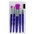 Kit com 5 Pincéis para Maquiagem Beauty Brush Set LUA037-142 - Imagem 2