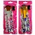 Kit com 05 Pincéis para Maquiagem QBM00803 - Kit c/ 06 unid - Imagem 5