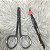 Kit com Tesoura e Pinça para Sobrancelhas Aoyasiyue - Pcte c/ 12 unid - Imagem 4