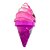 Brilho Labial Ice Cream Infantil Maria Pink MP10026 - Box c/ 24 unid - Imagem 3
