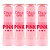 Batom Balm Bastão Think Pink City Girls CG323 - Kit c/ 04 unid - Imagem 1