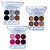 Paleta de Sombras Mattes & Cintilantes 6S Vivai 4072.1.1 - Kit c/ 03 unid - Imagem 3