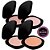 Pó Compacto Crystal Powder Obsidian Grupo 01 Ruby Rose HB-1800/G1 - Kit c/ 04 unid - Imagem 1