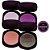Iluminador e Sombra Cream Mystic Glam Obsidian Ruby Rose HB-2600 - Kit c/ 04 unid - Imagem 1
