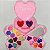 Paleta de Sombras e Gloss Infantil Teen Multi Heart Fenzza SKV120040 - Imagem 2