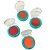 Blush Compacto Yes Paradise Safira - Kit c/ 04 unid - Imagem 2
