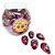 Brilho Labial Moranguinho DP Kids Dapop DK0025 - Pote c/ 60 unid - Imagem 2