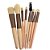 Kit com 08 Pincéis para Maquiagem QBM820 - Imagem 4