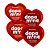 Iluminador Compacto Heart Radiance Dopa Mine Ruby Rose HB-F1603 - Kit c/ 04 unid - Imagem 1