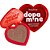 Iluminador Compacto Heart Radiance Dopa Mine Ruby Rose HB-F1603 - Kit c/ 04 unid - Imagem 3