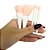 Kit com 05 Pincéis para Maquiagem com Espelho Concha - Pcte c/ 12 unid - Imagem 8