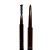 Lápis para Sobrancelhas Duo Glass Escuro Ruby Rose Hb-526-3 - Box c/ 12 unid - Imagem 3