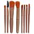 Kit com 08 Pincéis para Maquiagem - Imagem 3