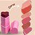 Blush Stick Dopamine Lovely Ruby Rose HB-MO6 - Kit c/ 06 unid - Imagem 3