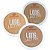 Pó Compacto Long Lasting Jasmyne JS08010-A - Kit c/ 03 unid - Imagem 1