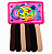 Kit com 06 Elástico de Cabelo Rabico - Imagem 1