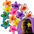 Presilha para Cabelo Flor Média - Pcte c/ 12 unid - Imagem 1