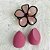 Kit com 02 Esponja de Maquiagem e 01 Presilha Flor Sabrina Sato SP2121 - Imagem 4