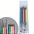 Kit com 05 Pincel Duplo para Decoração de Unha MM5619 - Imagem 1
