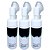 Mousse de Limpeza Facial Carvão Ativado Alleva AL0811 - Kit c/ 03 unid - Imagem 1