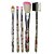 Kit com 05 Pincéis para Maquiagem Estampado Beauty Brush - Pcte c/ 12 unid - Imagem 3