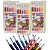 Kit 12 Canetas Brush Pen Coloridas - Ponta Pincel - Lettering e Desenhos - 716-12 - Kit c/ 03 unid - Imagem 1