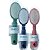 Escova de Cabelo Fashion Comb LUA185-117 - Kit c/ 03 unid - Imagem 1