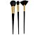Kit com 03 Pincel para maquiagem Sabrina Sato SP108 - Kit c/ 03 unid - Imagem 3