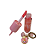 Lip Gloss Chaveirinho Love Moc2466 - Imagem 2