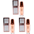 Perfume Lumiere Rose Pour Femme 30ml Vernissage - Kit C/ 03 Unid - Imagem 1