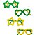 Oculos Verde E Amarelo Copa - Kit C/ 06 Unid - Imagem 2