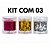 Kit com 03 Glitters para Decoração de Unha - Imagem 2
