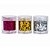 Kit com 03 Glitters para Decoração de Unha - Imagem 1