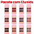 Unhas Postiça Autocolante Sabrina Sato SP1591 - Pcte c/12unid - Imagem 2