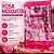 Máscara Facial Peel Off Colágeno e Rosa Mosqueta Bella Bem Me Quero - Box c/ 50 unid - Imagem 5