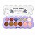 Paleta De Sombras 12 Cores Snow Mia Make 640 - Box c/ 12unid - Imagem 3