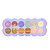 Paleta De Sombras 12 Cores Snow Mia Make 640 - Box c/ 12unid - Imagem 2