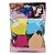 Kit de Esponja para Maquiagem Seven Colors YZ-915 – Pacote c/ 12 unid - Imagem 1