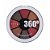 Estojo de Sombras Matte e Metálico 360° Vivai 4040.9.1 - Imagem 1