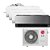 Ar Condicionado Multi Inverter LG 36.000 BTUS Q/F 220V +1x Cassete 4 Vias 9.000 BTUS (+3x High Wall  9.000 BTUS +1x Art Cool 18.000 BTUS) - Imagem 1
