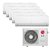 Ar Condicionado Multi Inverter LG 36.000 BTUS Q/F 220V (+5x High Wall  9.000 BTUS) - Imagem 1