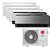 Ar Condicionado Multi Inverter LG 36.000 BTUS Q/F 220V (+3x Cassete 1 Via 9.000 BTUS +2x Art Cool  12.000 BTUS) - Imagem 1