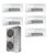 DVM ECO 14 HP (5 x Cassete 1 Via Samsung 24.000 BTUs) 220V Trifásico - Imagem 1