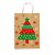 Sacola de Papel Kraft Natal Presente MINI ( 13x19x07 -  30unid ) - Modelo PN04 - Imagem 2