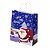 Sacola de Papel Kraft Natal Presente MINI ( 13x19x07 -  20unid ) - Modelo PN05 - Imagem 2