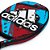 Raquete de Beach Tennis Adidas BT.30 Fiberglass Vermelho e Azul - Imagem 3